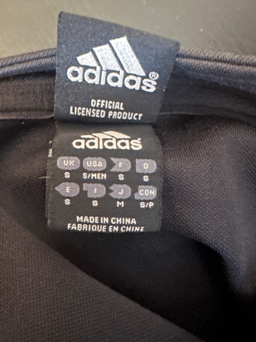 All Blacks Rugby Pullover Small Gently worn AUTHENTIC Adidas 58% polyester - Picture 7 of 8